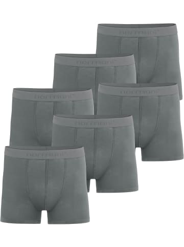 normani 6 Herren Boxershorts aus Bambus-Viskose Cubao in Anthrazit