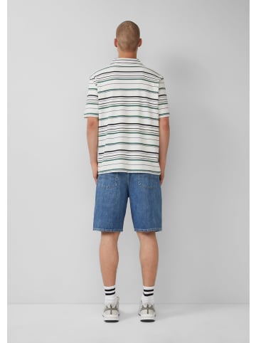 QS Polo-Shirt in 02G0_creme