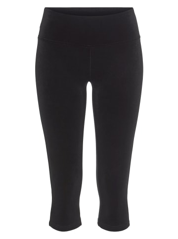 LASCANA Caprihose in schwarz