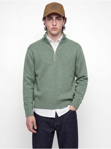 Jack & Jones Sweatshirt mit halbem Reißverschluss in Laurel Wreath