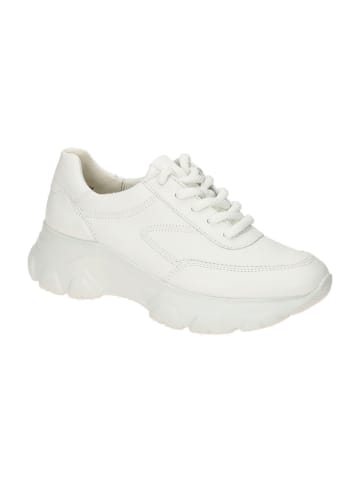 Paul Green Sportliche Schnürschuhe in Weiß