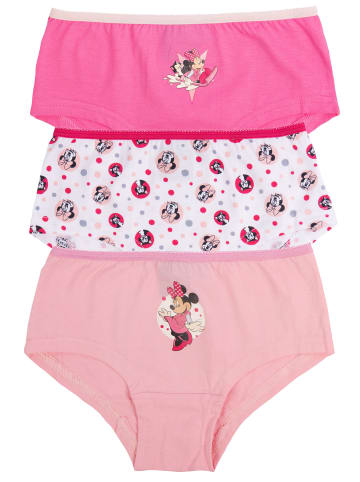 Disney 3er Pack Disney Minnie Mouse Panty in Mehrfarbig