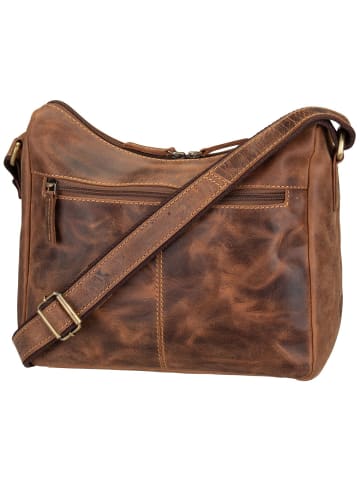 Greenburry Beuteltasche Vintage in Sattelbraun