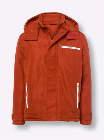Sieh an! Winterjacke in rostrot