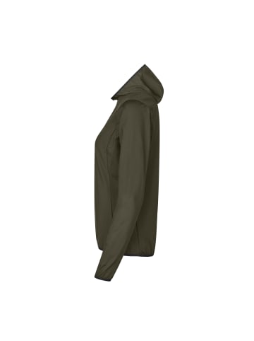 GEYSER Funktionsjacke stretch hoodie in Oliv