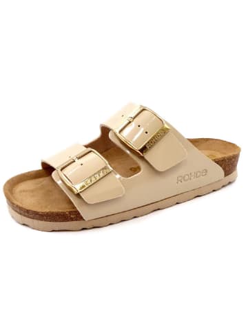 ROHDE Pantolette in beige