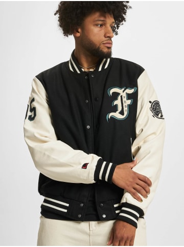 FUBU Leichte Jacke in black/off white