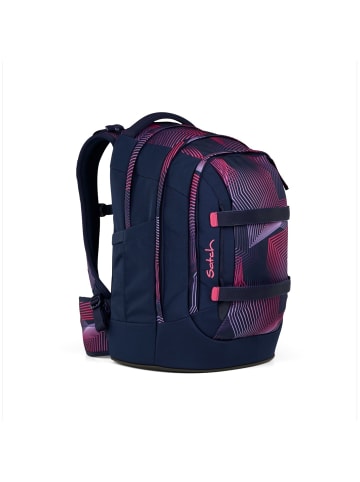 Satch Pack Schulrucksack Seismic Pink 2025 in lila-pink