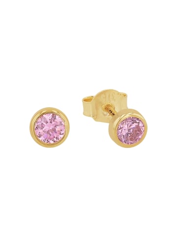 Amor Ohrstecker Gold 375/9 ct in Pink