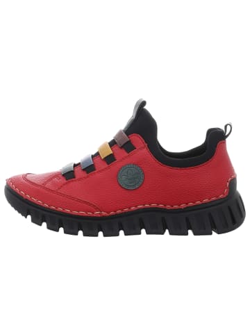 rieker Slipper in rot