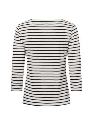 comma T-Shirt in weiß schwarz