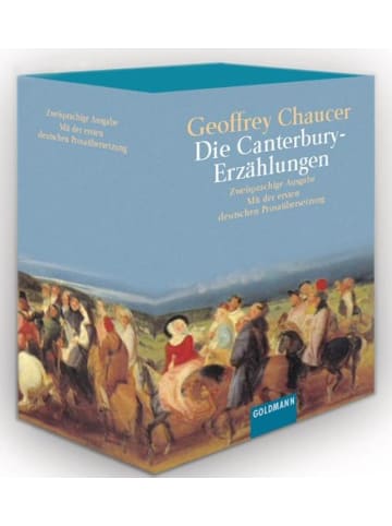 Goldmann Die Canterbury-Erzählungen | Zweisprachige Ausgabe Englisch und Deutsch. Mit...