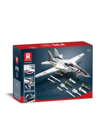 Reobrix 33032 Kampfjet Klemmbaustein 1600 Teile 66cm