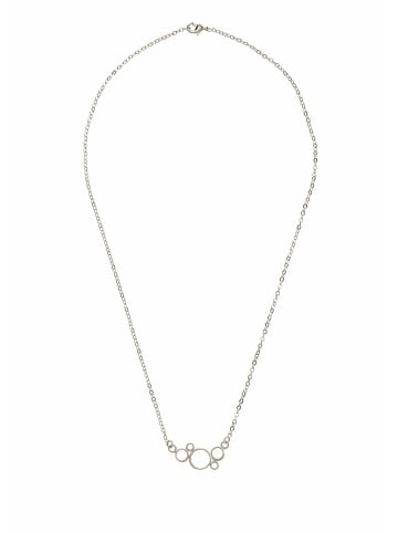 Gemshine Halskette CHAMPAGNER BUBBLES in silver coloured