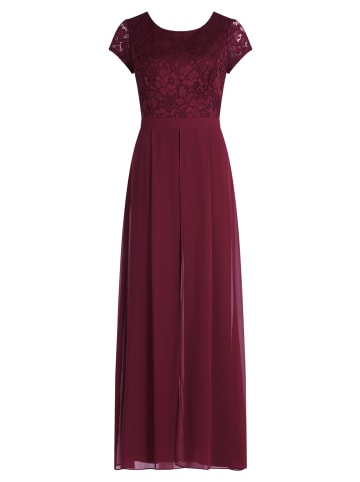 Vera Mont Jumpsuit kurzarm in Deep Wine