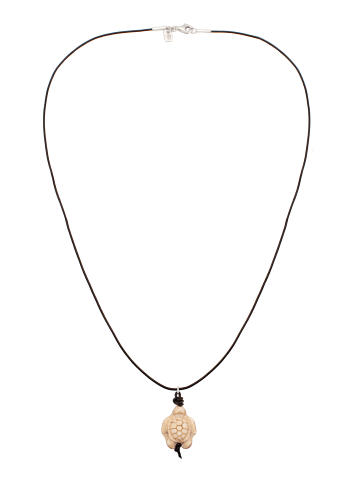 KUZZOI Halskette Resin in Schwarz