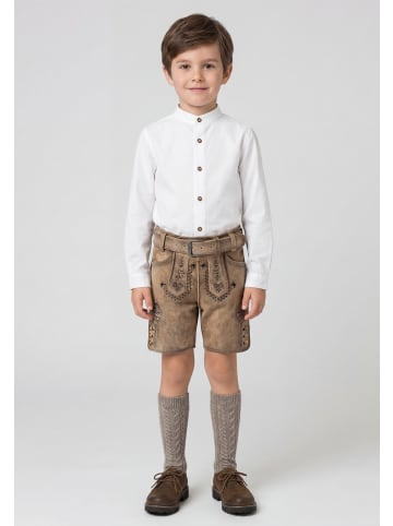Stockerpoint Stockerpoint Kinderlederhose Michel in esche gespeckt