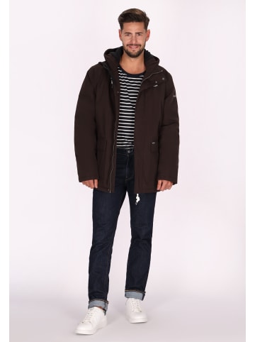 Schmuddelwedda Herren Winterjacke in Dunkelbraun