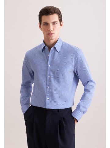 Seidensticker Business Hemd Regular in Mittelblau