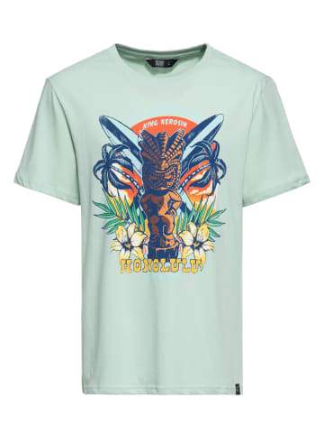 King Kerosin King Kerosin T-Shirt Tiki Surf Shop in mint