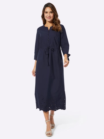 Sieh an! A-Linien-Kleid in marine