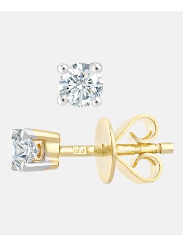Diamant L'éternel Ohrringe aus 375 Gelbgold mit Diamant