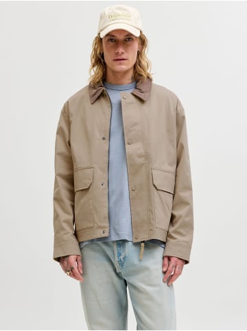 Jack & Jones Utility jacke in Weathered Teak