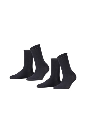 Falke Socken 2er Pack in Schwarzblau
