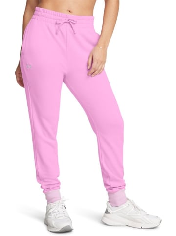 Under Armour Sweat Pant "Ua Rival Fleece Jogger" in Pink