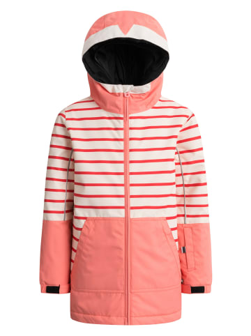 WeeDo Winterjacke COSMO BUNNY in rot-gestreift_pink