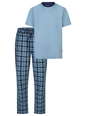 Ammann Schlafanzug Mix & Match in Copen blue