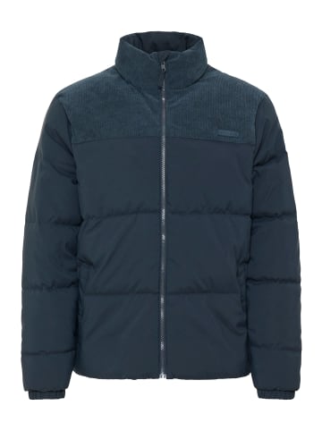 BLEND Stilvolle schwarze Jacke mit Knöpfen und Revers für Herren in Blau