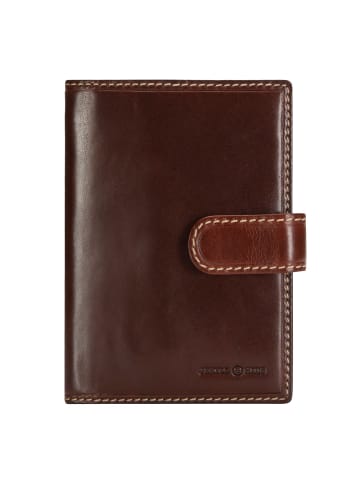 Jekyll & Hide Oxford Geldbörse RFID Schutz Leder 10 cm mocha