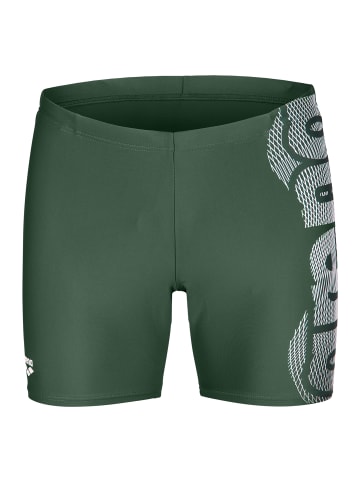 Arena Swim Mid Jammer Graphic in Grün