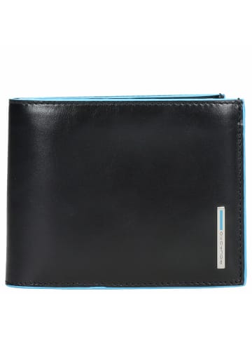 Piquadro Blue Square - Herrengeldbörse 9cc 12.5 cm in schwarz