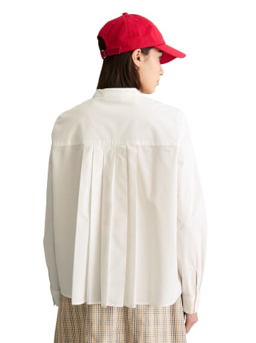 Marc O'Polo DENIM Bluse mit Falten-Detail regular in Silky White