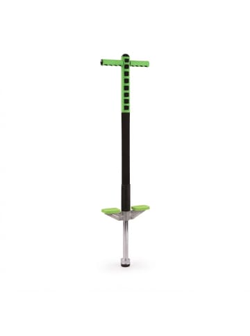 relaxdays Pogo Stick in Schwarz/ Grün - 35 kg