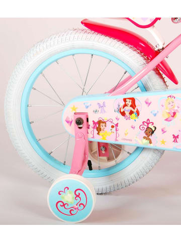 Volare Kinderfahrrad Disney Princess für Mädchen 16 Zoll Kinderrad in Rosa 4 Jahre