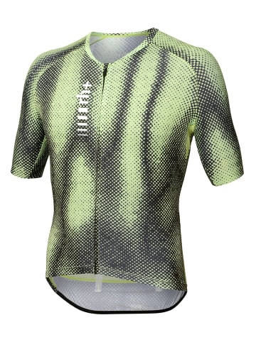 rh+ Fahrradtrikot Piuma Jersey in holographic fluo matcha