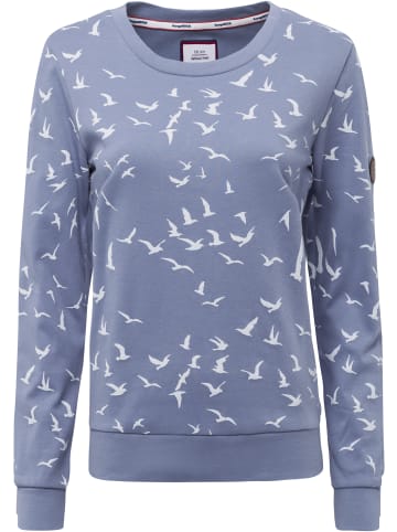 Kangaroos Sweatshirt in mittelblau