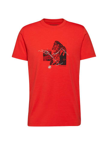 Mammut Mountain T-Shirt 4208m in Rot4546