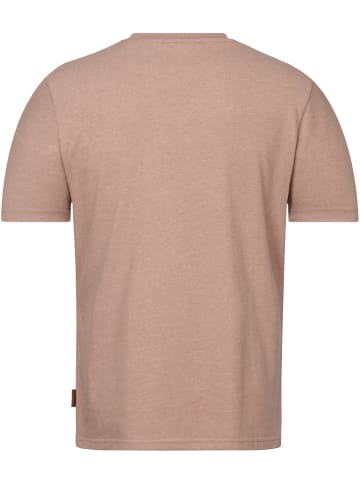 naketano T-Shirt "Adonis Fischer" in Braun