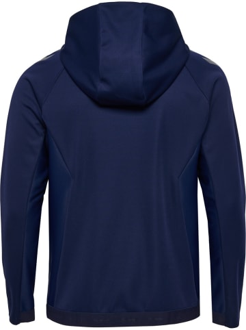 Hummel Hoodie "Cima 2.0 Zip Hoodie" in Blau