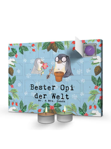 Mr. & Mrs. Panda Adventskalender Pinguin Bester Opi der Welt mit... in Eisblau