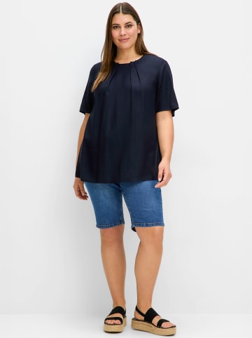 sheego Tunika in tiefblau
