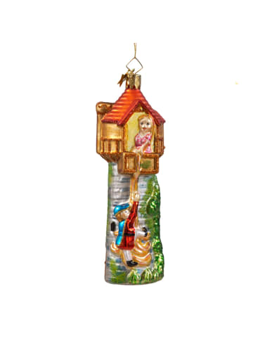 Käthes Original Baumschmuck Glas Rapunzel in bunt