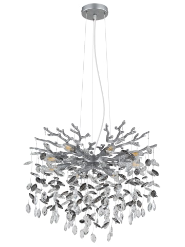 Globo lighting Luster "QUEENA" in silver