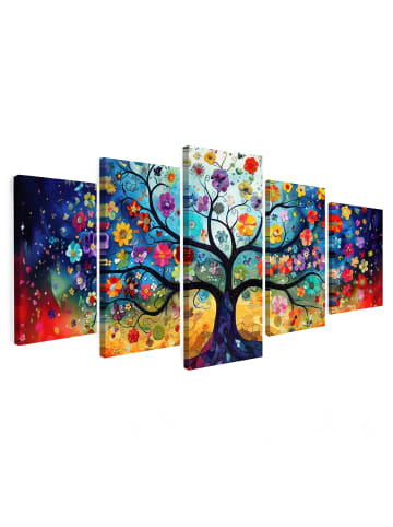 OnlyWow Leinwandbild 5er Set