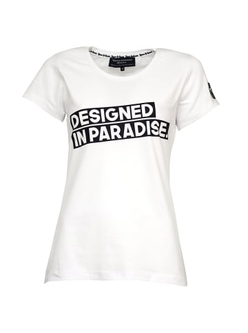 Roberto Geissini Designed in paradise T-Shirt Weiß