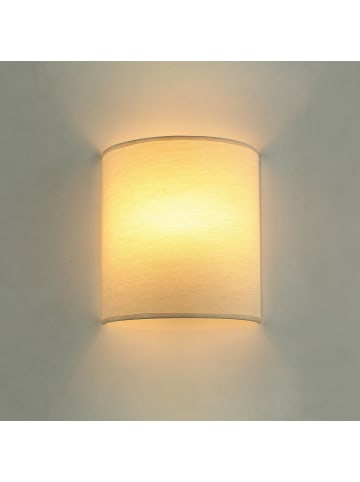 Licht-Erlebnisse Wandlampe (B)20 x (H)23 cm in Helles Kaffeebraun